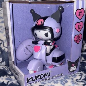 Kuromi Remote Control Scooter - Lavender and Black
